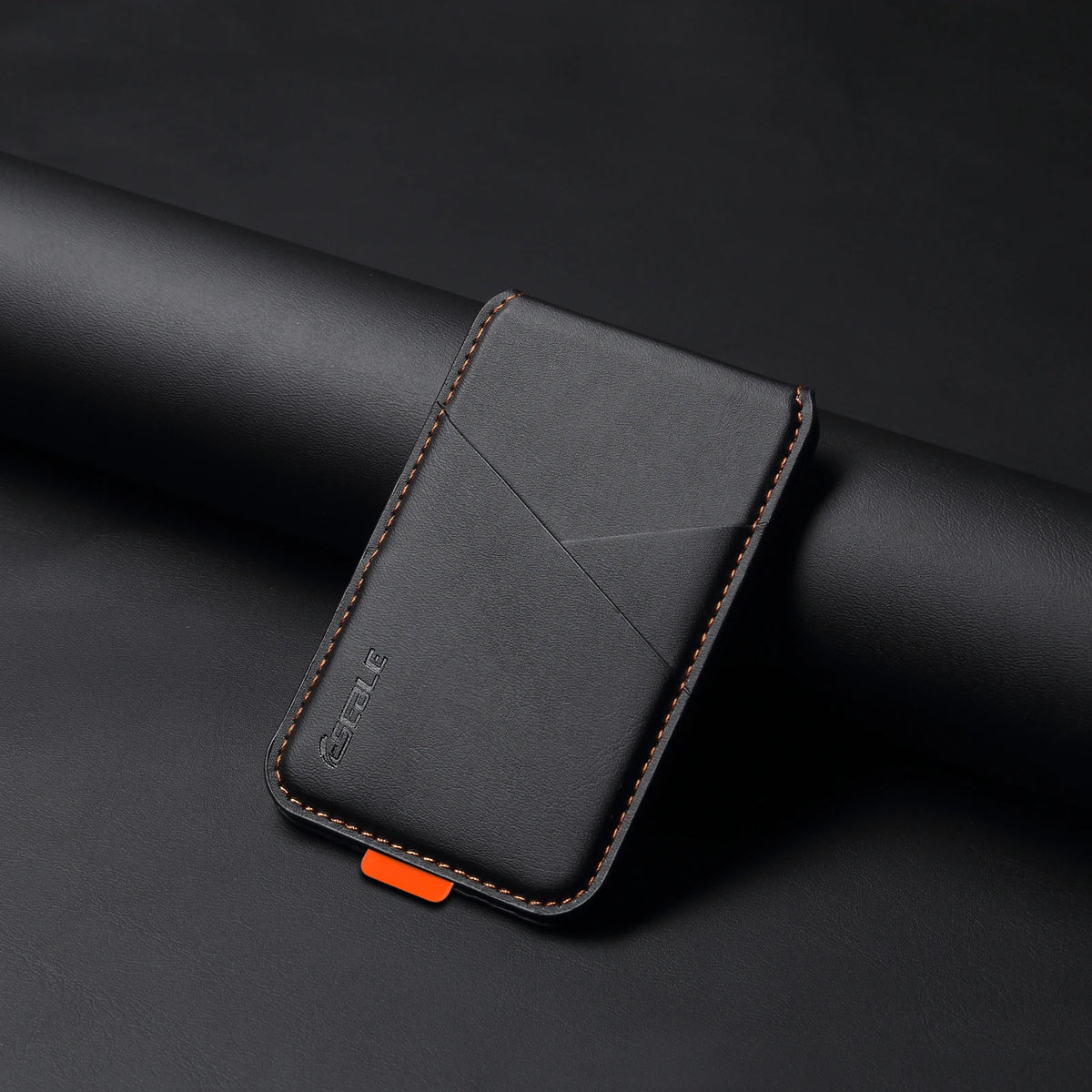 ESEBLE™ Magnetic Card Wallet – PU Leather & RFID Protection