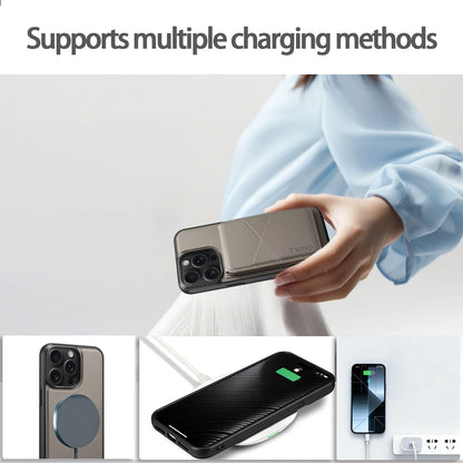 ESEBLE™ 2-in-1 Detachable Magnetic Leather iPhone Wallet Case