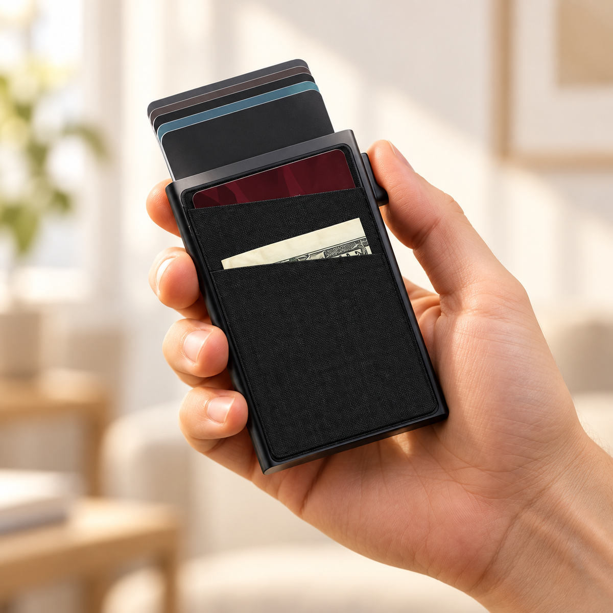 ESEBLE™ Aluminum RFID Card Holder